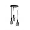 Cross Black lampa wisząca 1546 Keter Lighting