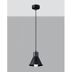 Taleja czarna lampa wisząca SL0985 Sollux
