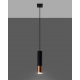 Loopez czarny/miedź lampa wisząca SL 0946 Sollux