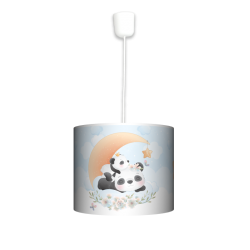 Cute Panda lampa wisząca mała Fotolampy