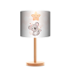 Koala z balonikiem lampka drewniana duża Fotolampy