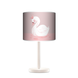 Swan Queen lampka drewniana duża Fotolampy