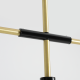 Trevo Black/Brass lampa wisząca 1083T40 Aldex