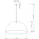 Sfera lampa wisząca biały/złoty 32292 Sigma