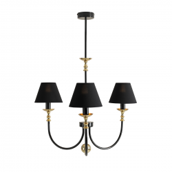 Roma Black lampa wisząca 1118E1 Aldex