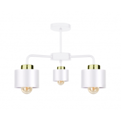 Simply White/Gold lampa wisząca 2388 Keter Lighting