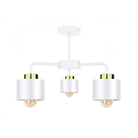 Simply White/Gold lampa wisząca 2388 Keter Lighting