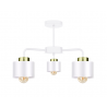 Simply White/Gold lampa wisząca 2388 Keter Lighting