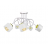 Simply White/Gold lampa wisząca 2386 Keter Lighting