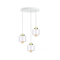 Simply White/Gold lampa wisząca 2379 Keter Lighting