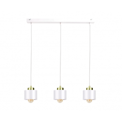 Simply White/Gold lampa wisząca 2378 Keter Lighting