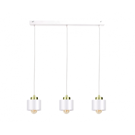 Simply White/Gold lampa wisząca 2378 Keter Lighting