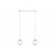 Simply White/Gold lampa wisząca 2377 Keter Lighting