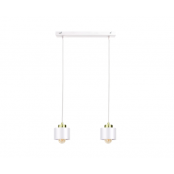 Simply White/Gold lampa wisząca 2377 Keter Lighting