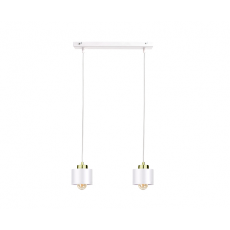 Simply White/Gold lampa wisząca 2377 Keter Lighting