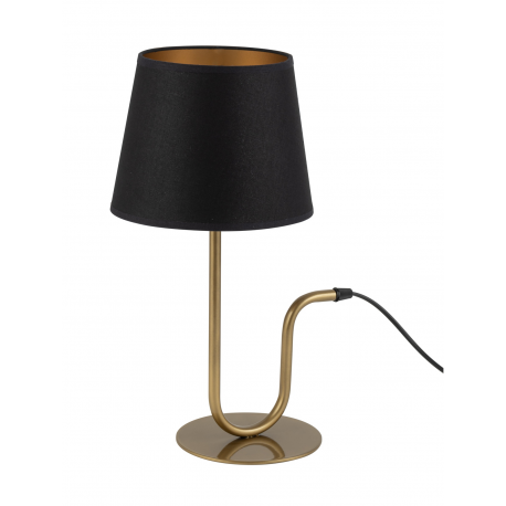 Volutto lampka czarny/miedziany 50358 Sigma