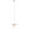 Loop baby pink lampa wisząca 1125G18/S Aldex