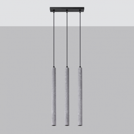 Pastelo lampa wisząca beton SL1272 Sollux