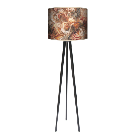 Velluto Barocco lampa podłogowa trójnóg Fotolampy