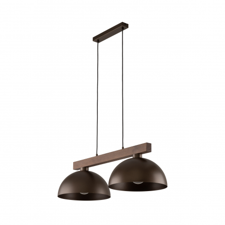 Oslo Black Orzech lampa wisząca 3252 TK Lighting