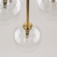 Nilos Black/Gold lampa wisząca 5943 TK Lighting