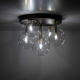 Nilos Black/Gold plafon 758 TK Lighting