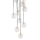 Nilos Black/Gold lampa wisząca 5944 TK Lighting