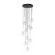 Nilos Black/Gold lampa wisząca 5944 TK Lighting