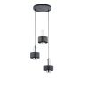 Rif LUX lampa wisząca czarny /srebrny 40717 Sigma