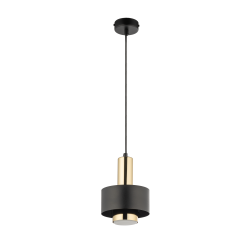 Rif LUX lampa wisząca czarny /złoty 40718 Sigma