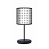 Czarne kropki lampa stołowa Eko Fotolampy