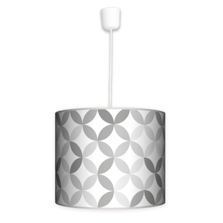 Fotolampa Light grey - lampa wisząca duża